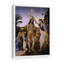 Bautismo de Jesús - Leonardo da Vinci | Cuadro decorativo de Canvas Lab