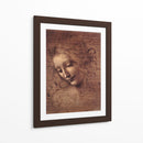 Cabeza de muchacha - Leonardo da Vinci | Cuadro decorativo de Canvas Lab
