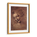 Cabeza de muchacha - Leonardo da Vinci | Cuadro decorativo de Canvas Lab