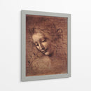 Cabeza de muchacha - Leonardo da Vinci | Cuadro decorativo de Canvas Lab