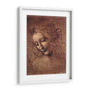 Cabeza de muchacha - Leonardo da Vinci | Cuadro decorativo de Canvas Lab