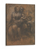 Cartón de Burlington House - Leonardo da Vinci | Cuadro decorativo de Canvas Lab