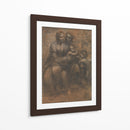 Cartón de Burlington House - Leonardo da Vinci | Cuadro decorativo de Canvas Lab