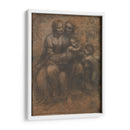 Cartón de Burlington House - Leonardo da Vinci | Cuadro decorativo de Canvas Lab