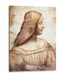 Isabella d'Este - Leonardo da Vinci | Cuadro decorativo de Canvas Lab