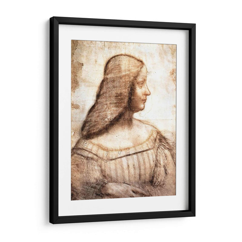 Isabella d'Este - Leonardo da Vinci | Cuadro decorativo de Canvas Lab