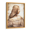 Isabella d'Este - Leonardo da Vinci | Cuadro decorativo de Canvas Lab