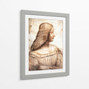 Isabella d'Este - Leonardo da Vinci | Cuadro decorativo de Canvas Lab