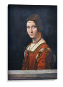 La Belle Ferronière - Leonardo da Vinci | Cuadro decorativo de Canvas Lab