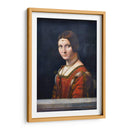 La Belle Ferronière - Leonardo da Vinci | Cuadro decorativo de Canvas Lab