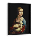 La dama del armiño - Leonardo da Vinci | Cuadro decorativo de Canvas Lab