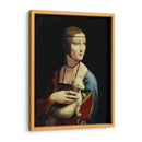 La dama del armiño - Leonardo da Vinci | Cuadro decorativo de Canvas Lab