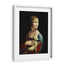 La dama del armiño - Leonardo da Vinci | Cuadro decorativo de Canvas Lab