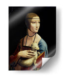 La dama del armiño - Leonardo da Vinci | Cuadro decorativo de Canvas Lab