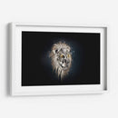 León metálico | Cuadro decorativo de Canvas Lab