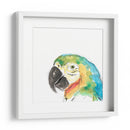 Retrato De Pájaro Tropical I - June Erica Vess | Cuadro decorativo de Canvas Lab