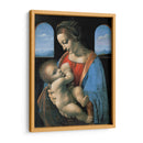 Madona Litta - Leonardo da Vinci | Cuadro decorativo de Canvas Lab