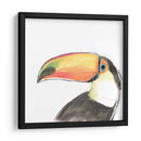 Retrato De Pájaro Tropical Iii - June Erica Vess | Cuadro decorativo de Canvas Lab