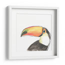 Retrato De Pájaro Tropical Iii - June Erica Vess | Cuadro decorativo de Canvas Lab