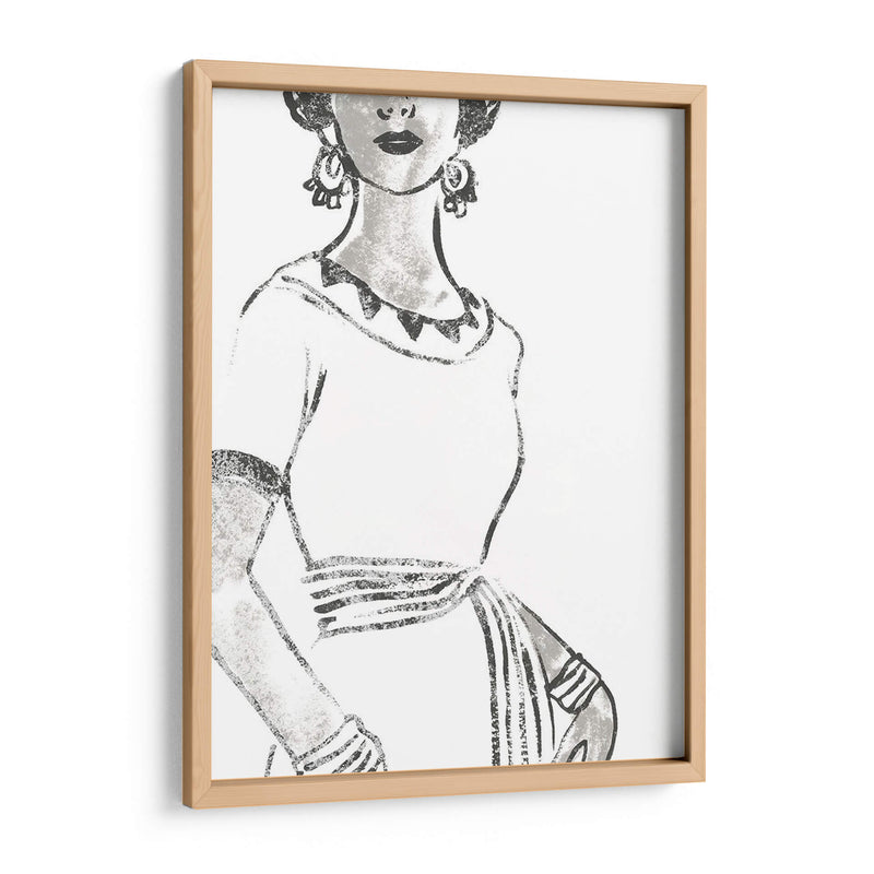 Placa De Moda Potencia I - June Erica Vess | Cuadro decorativo de Canvas Lab