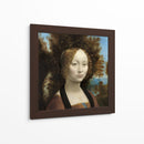 Ginebra de Benci - Leonardo da Vinci | Cuadro decorativo de Canvas Lab