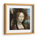 Ginebra de Benci - Leonardo da Vinci | Cuadro decorativo de Canvas Lab