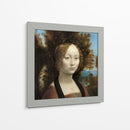 Ginebra de Benci - Leonardo da Vinci | Cuadro decorativo de Canvas Lab