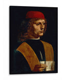 Retrato de un músico - Leonardo da Vinci | Cuadro decorativo de Canvas Lab