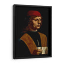 Retrato de un músico - Leonardo da Vinci | Cuadro decorativo de Canvas Lab