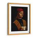 Retrato de un músico - Leonardo da Vinci | Cuadro decorativo de Canvas Lab