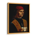 Retrato de un músico - Leonardo da Vinci | Cuadro decorativo de Canvas Lab