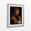 Retrato de un músico - Leonardo da Vinci | Cuadro decorativo de Canvas Lab
