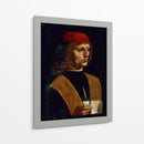 Retrato de un músico - Leonardo da Vinci | Cuadro decorativo de Canvas Lab