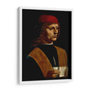 Retrato de un músico - Leonardo da Vinci | Cuadro decorativo de Canvas Lab