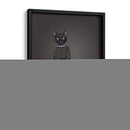 Gato Negro Y Rottweiler - Fab Funky | Cuadro decorativo de Canvas Lab