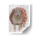 Ballet Ovejas 1 Libro Imprimir - Fab Funky | Cuadro decorativo de Canvas Lab