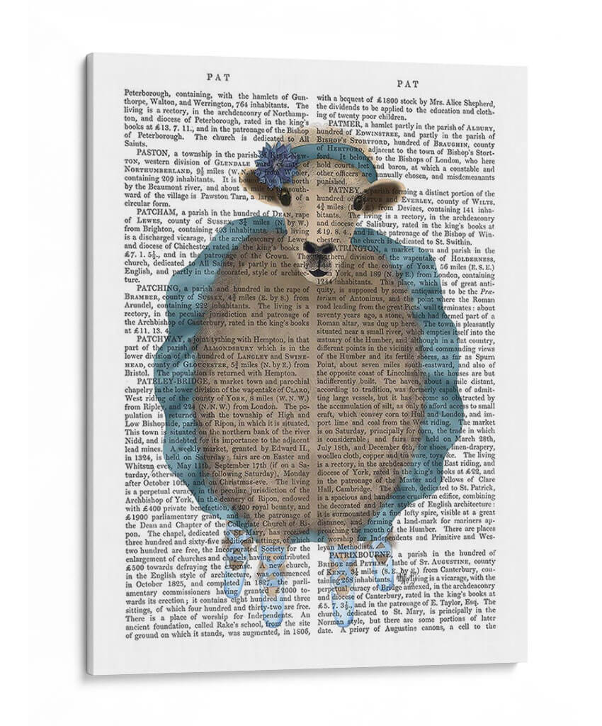 Ballet Ovejas 3 Libro Imprimir - Fab Funky | Cuadro decorativo de Canvas Lab