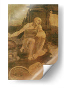 San Jerónimo - Leonardo da Vinci | Cuadro decorativo de Canvas Lab