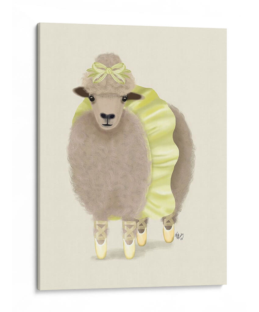 Ovejas De Ballet 2 - Fab Funky | Cuadro decorativo de Canvas Lab