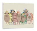 Ballet Troupe Ovejas - Fab Funky | Cuadro decorativo de Canvas Lab