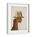 Airdale Beer Lover - Fab Funky | Cuadro decorativo de Canvas Lab