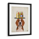 Beagle Cerveza Amante - Fab Funky | Cuadro decorativo de Canvas Lab