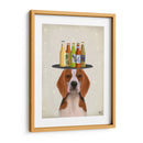 Beagle Cerveza Amante - Fab Funky | Cuadro decorativo de Canvas Lab