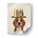 Beagle Cerveza Amante - Fab Funky | Cuadro decorativo de Canvas Lab