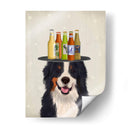 Amante De La Cerveza Bernese - Fab Funky | Cuadro decorativo de Canvas Lab