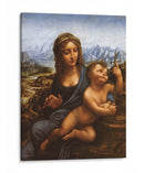Virgen de la rueca - Leonardo da Vinci | Cuadro decorativo de Canvas Lab