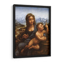 Virgen de la rueca - Leonardo da Vinci | Cuadro decorativo de Canvas Lab