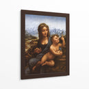 Virgen de la rueca - Leonardo da Vinci | Cuadro decorativo de Canvas Lab