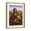 Virgen de la rueca - Leonardo da Vinci | Cuadro decorativo de Canvas Lab