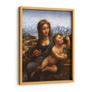 Virgen de la rueca - Leonardo da Vinci | Cuadro decorativo de Canvas Lab
